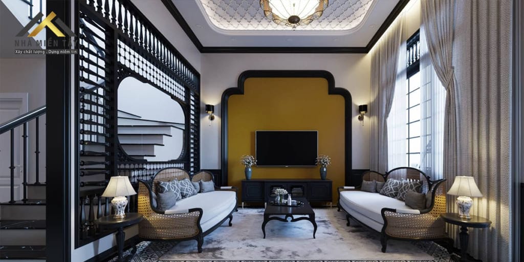 Phong cách nội thất Đông Dương g là sự giao thoa và kết tinh độc đáo giữa Việt Nam và phong cách nội thất từ Pháp. Tạo ra một phong cách mới thể hiện được tinh hoa, bản sắc văn hoá và bề dày lịch sử.