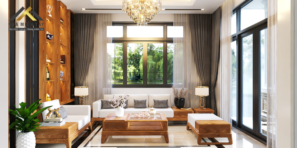 Xây nhà đảm bảo yêu cầu kỹ thuật, thống nhất tính thẩm mỹ từ ý tưởng thiết kế đến thi công thực tế