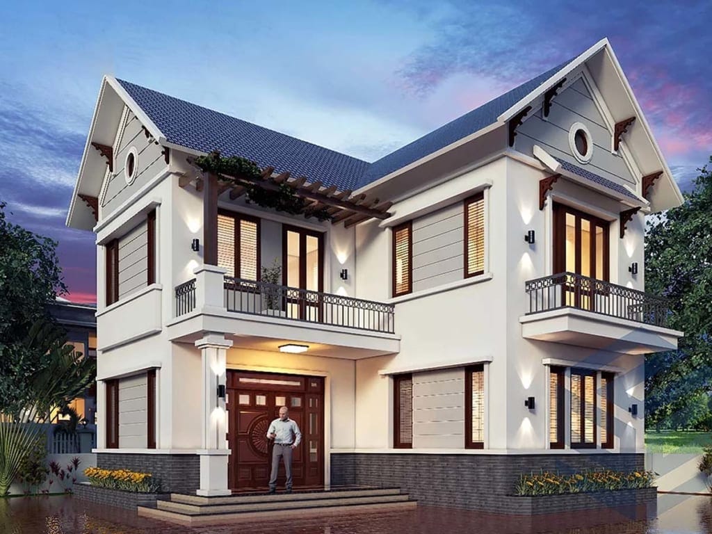 Nhà mái Thái hiện nay đang được ưu chuộng bởi nhiều ưu điểm. Thứ nhất là làm tăng sự bề thế, sang trọng cho ngôi nhà. Thứ 2 là dễ dàng biến hóa trong nhiều phong cách khác nhau. 