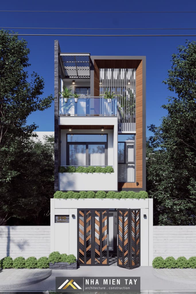 Nhà phố 3 tầng hiện đại Cần Thơ
