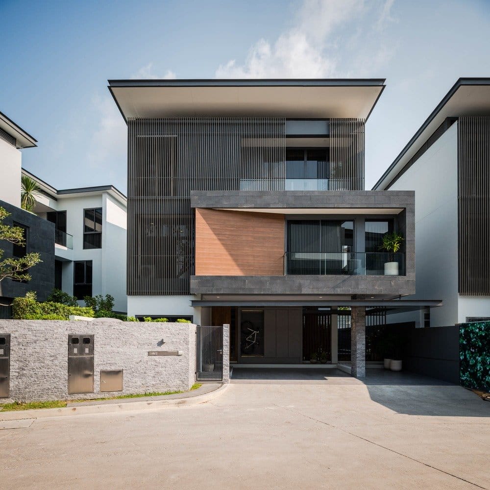 Nhà phố hiện đại mặt tiền 10m đẹp