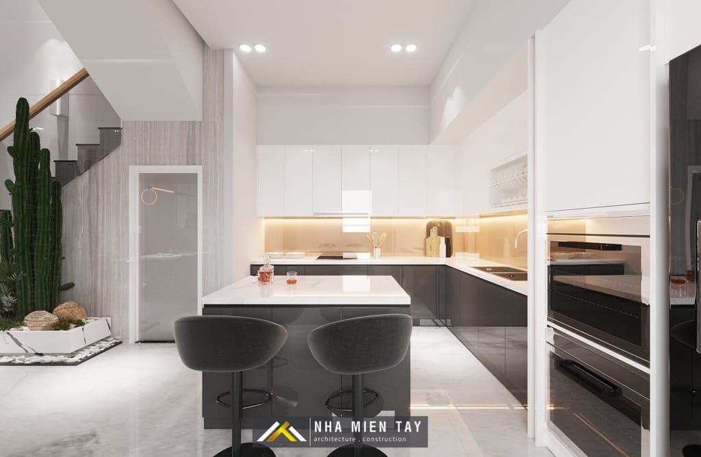 Nhà phố 3 tầng tân cổ điển
