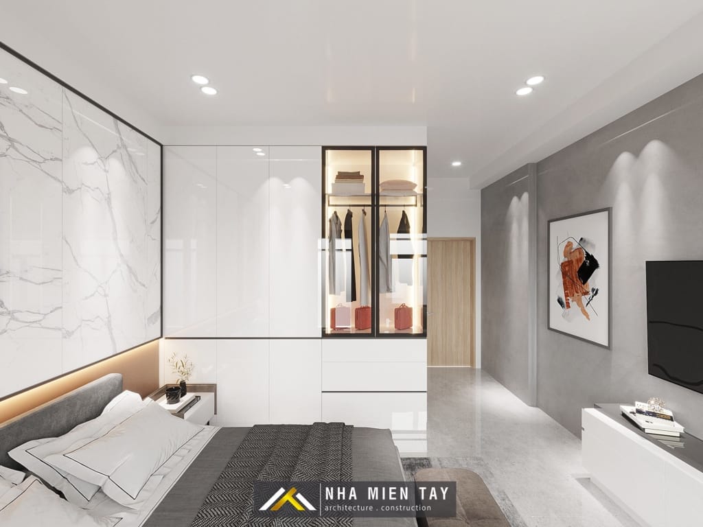 Nhà phố 3 tầng tân cổ điển