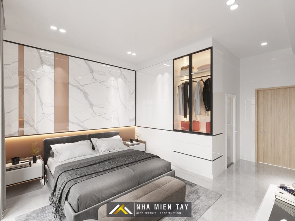 Nhà phố 3 tầng tân cổ điển