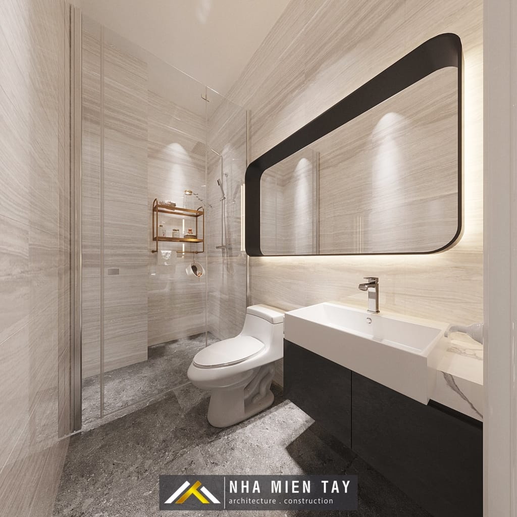 Nhà phố 3 tầng tân cổ điển