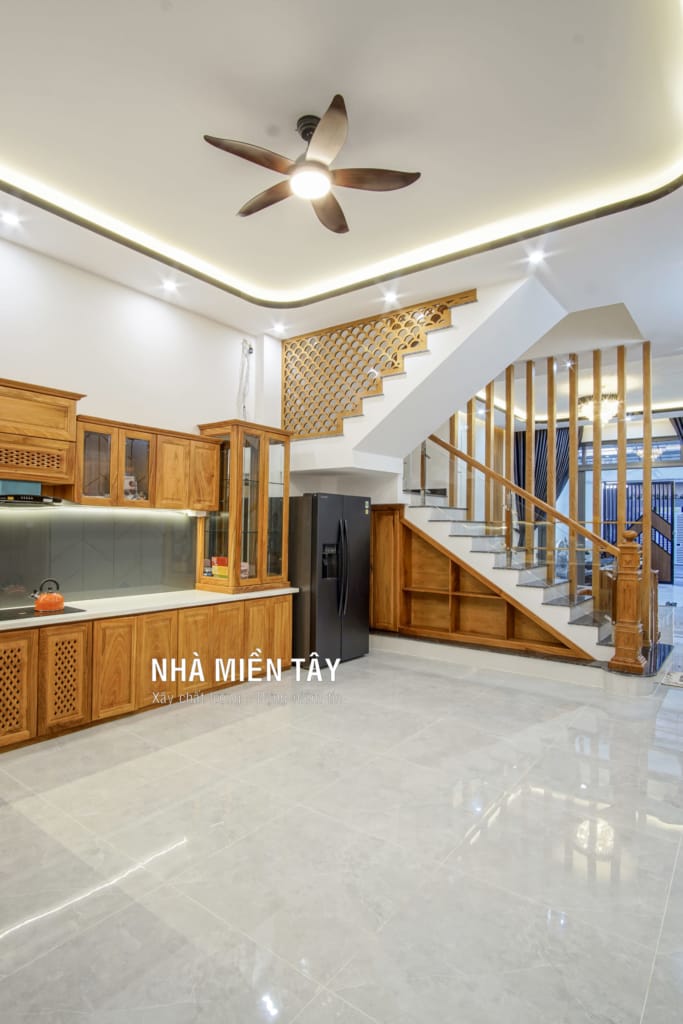 nhà phố 4 tầng hiện đại