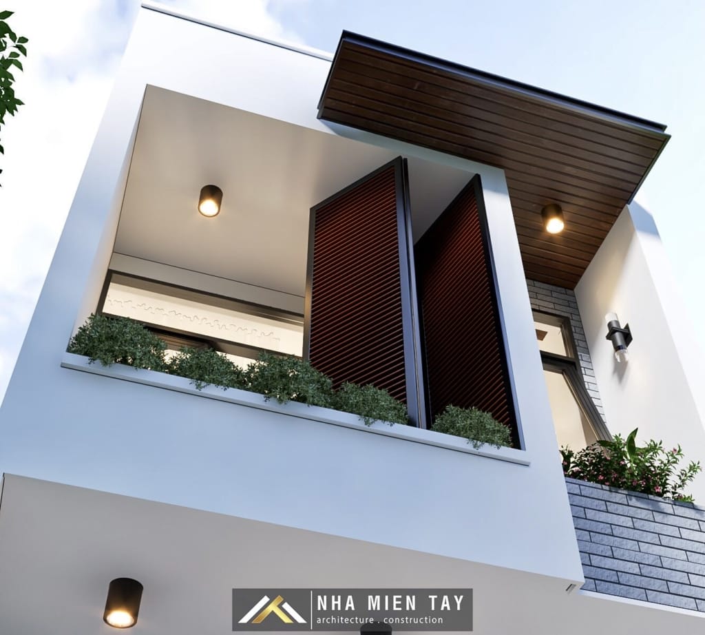 Nhà phố 2 tầng hiện đại