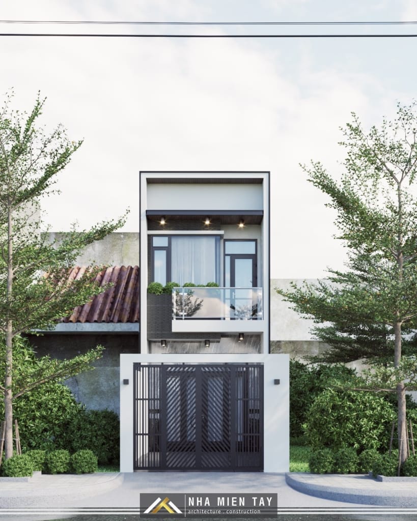 nhà phố hiện đại 2 tầng tại cần thơ