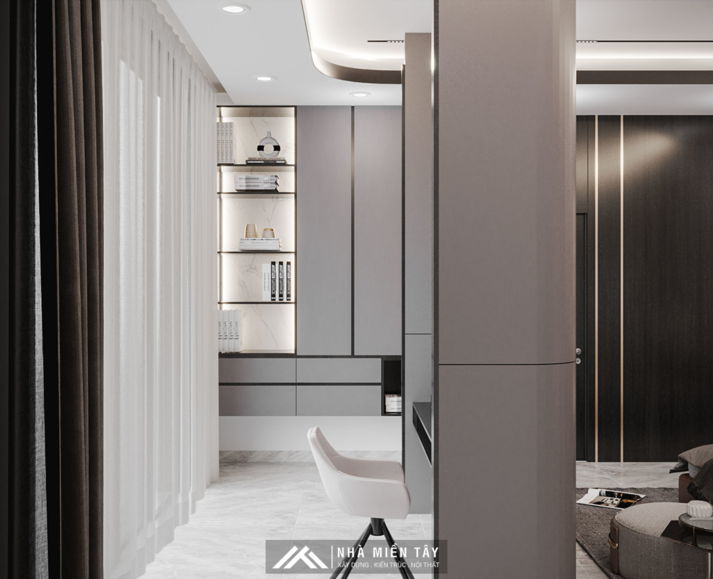 Nội thất biệt thự hiện đại 3 tầng