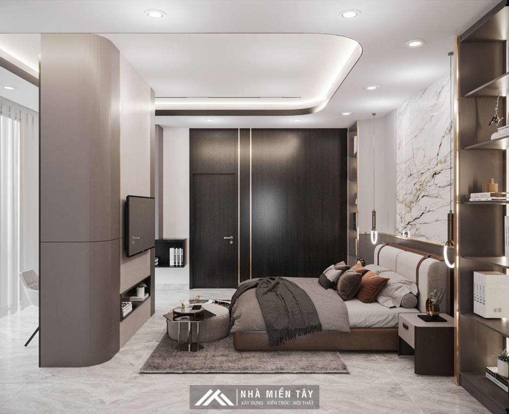 Nội thất biệt thự hiện đại 3 tầng