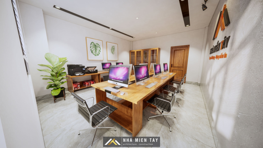 Văn phòng công ty kết hợp với nhà ở
