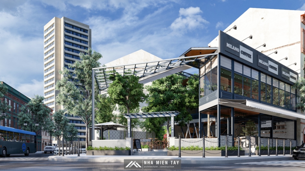 thiết kế quán coffee milano