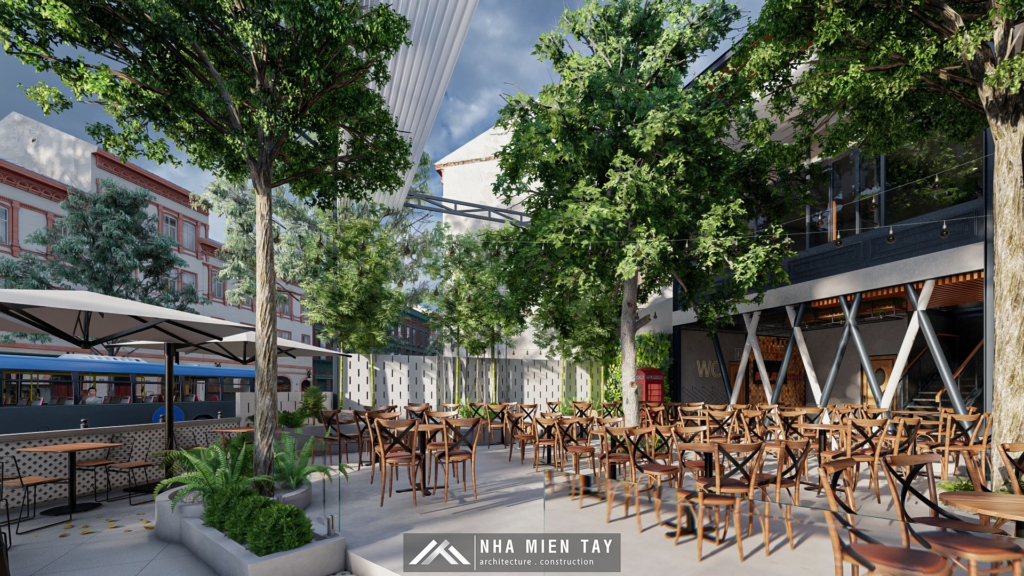 thiết kế quán coffee milano