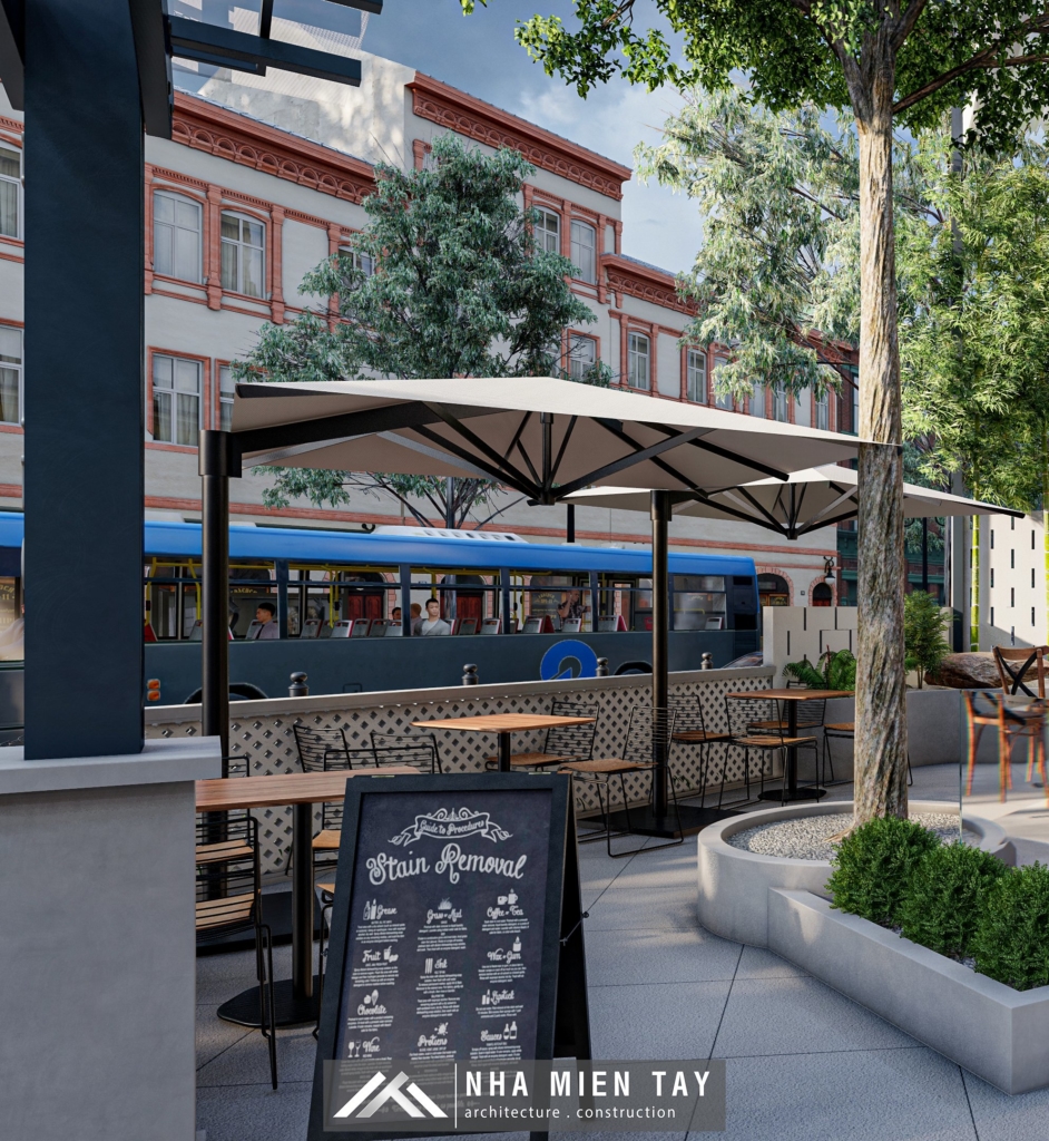 thiết kế quán coffee milano
