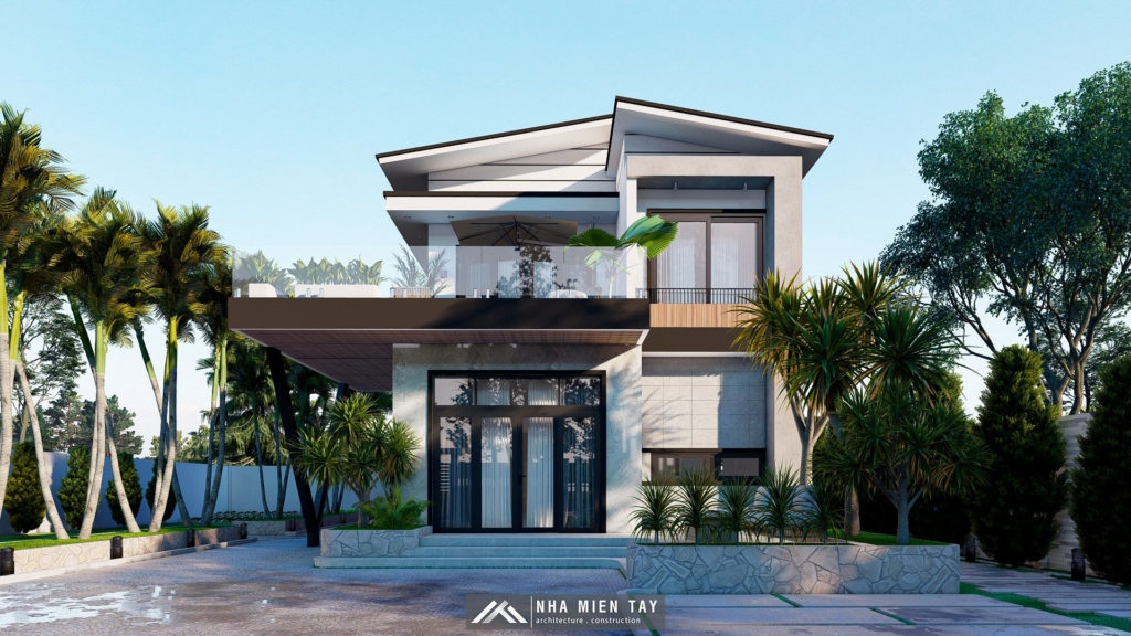  Villa 2 tầng hiện đại