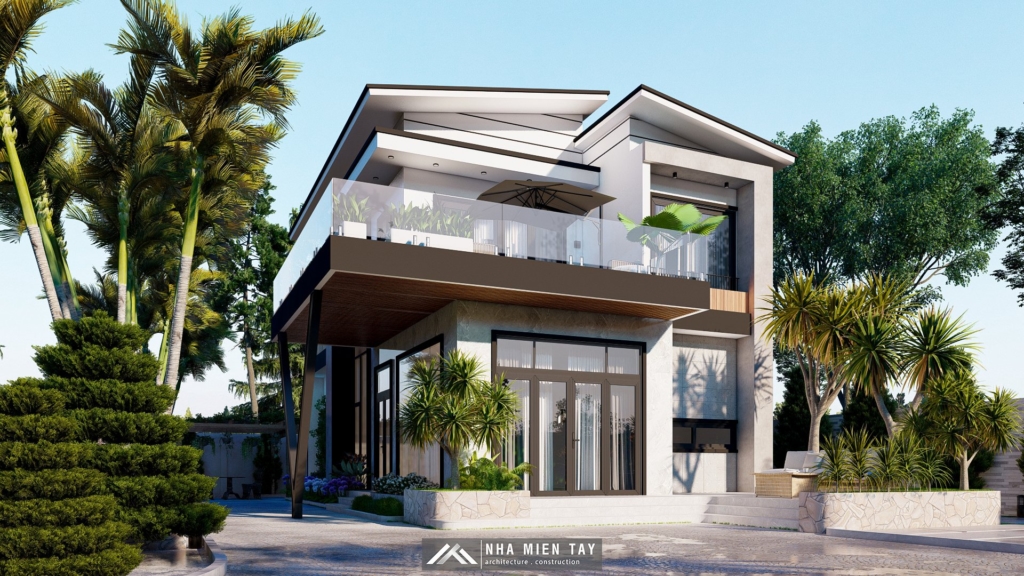  Villa 2 tầng hiện đại