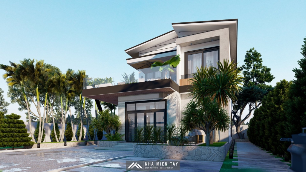  Villa 2 tầng hiện đại