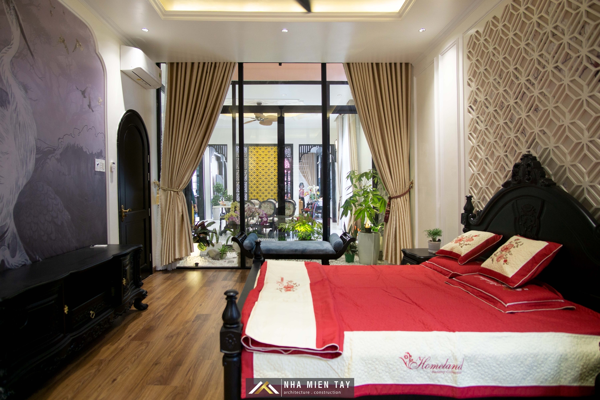 nhà phố phong cách indochine