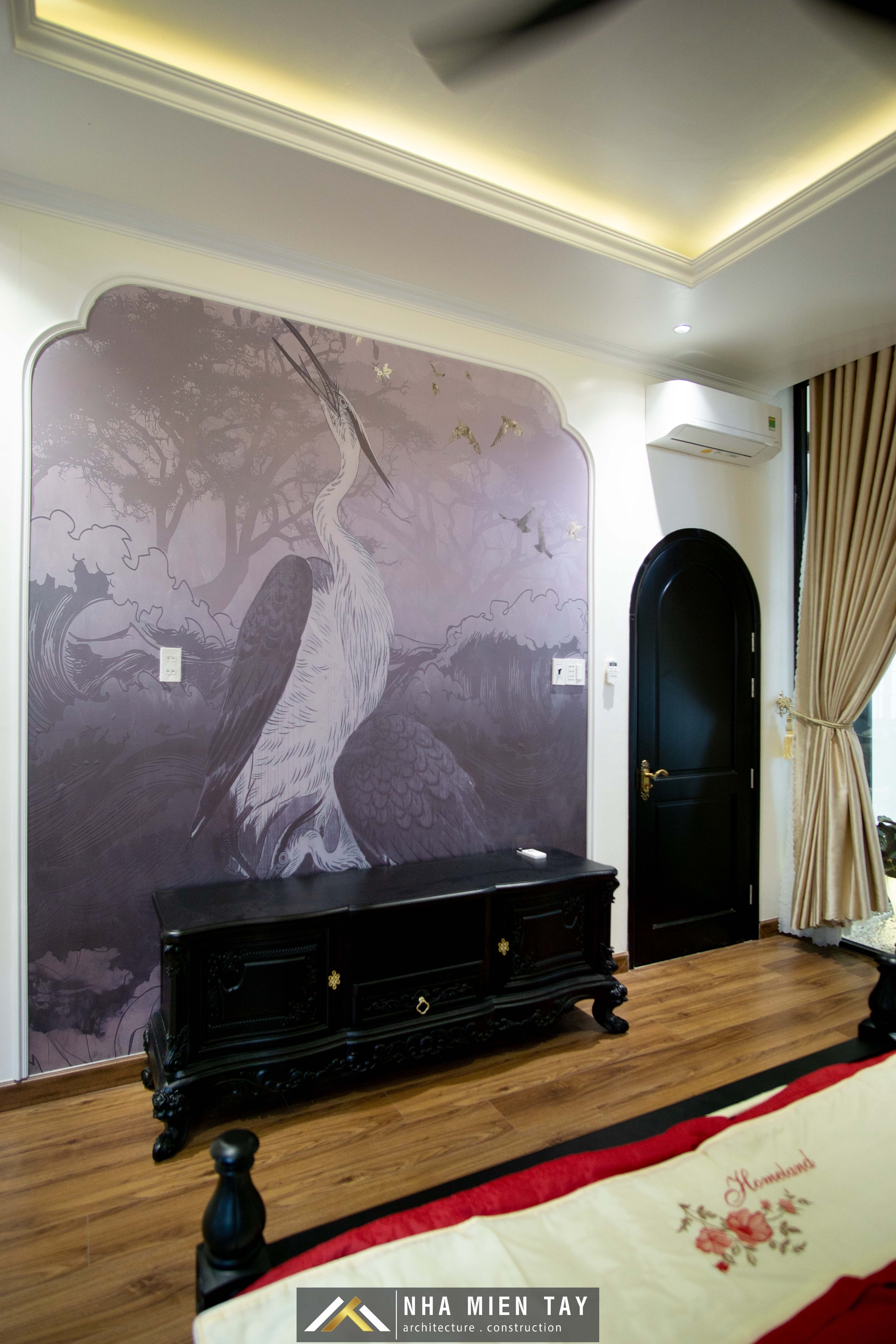 nhà phố phong cách indochine
