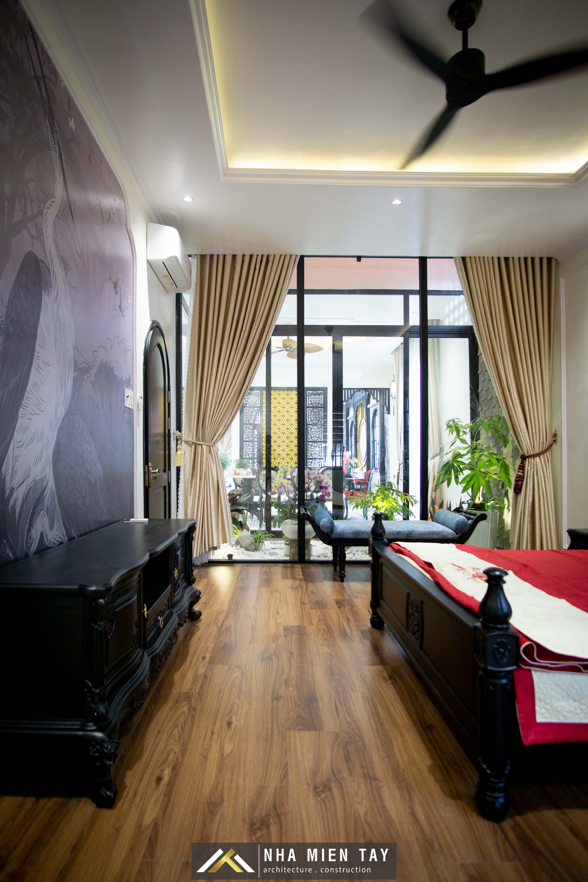 nhà phố phong cách indochine